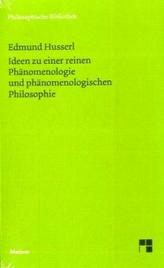 Ideen zu einer reinen Phänomenologie und phänomenologischen Philosophie. Buch.1