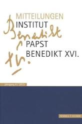 Mitteilungen Institut-Papst-Benedikt XVI.. Jahrgang.6