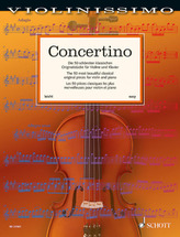 Concertino, für Violine und Klavier, Partitur und Stimme