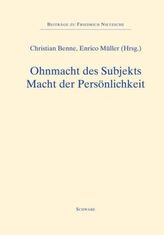 Ohnmacht des Subjekts - Macht der Persönlichkeit