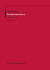 Personenstandsgesetz (PStG), Kommentar