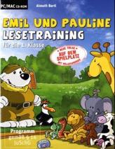 Emil und Pauline, Lesetraining für die 1. Klasse, 1 CD-ROM