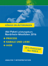 Abitur Nordrhein-Westfalen 2016 Leistungskurs Königs Erläuterungen Paket, 3 Bde.