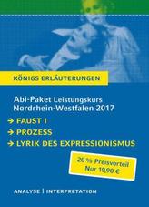 Abi-Paket Leistungskurs Nordrhein-Westfalen 2017 - Königs Erläuterungen., 3 Tle.