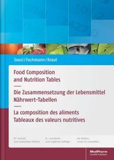Food Composition and Nutrition Tables. Die Zusammensetzung der Lebensmittel - Nährwert-Tabellen; La composition des aliments - T