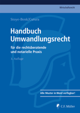 Handbuch Umwandlungsrecht für die rechtsberatende und notarielle Praxis