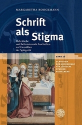 Schrift als Stigma