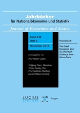 The Great Recession and its Aftermath: Evidence from Micro-Data. Themenheft.6
