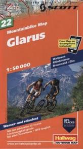 Hallwag Outdoor Map Glarus