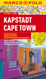 Marco Polo Citymap Kapstadt. Cape Town