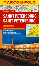 Marco Polo Citymap Sankt Petersburg. Saint Petersburg