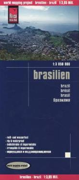World Mapping Project Brasilien. Brazil. Brésil; Brasil