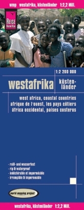 World Mapping Project Westafrika. West Africa. Afrique de l' ouest. África occidental