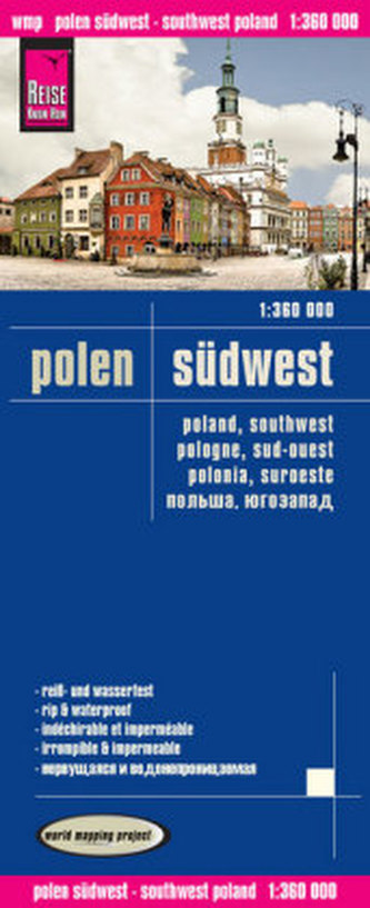 World Mapping Project Reise Know-How Landkarte Polen, Südwest (1:360.000) World Mapping Project Reise Know-How Landkarte Polen, Südwest (1:360.000)