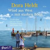 Wind aus West mit starken Böen, 4 Audio-CDs