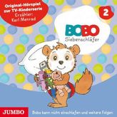 Die ersten Abenteuer von Bobo Siebenschläfer, Audio-CD. Tl.2