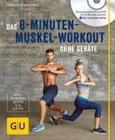 Das 8-Minuten-Muskel-Workout ohne Geräte, m. DVD