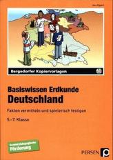 Basiswissen Erdkunde: Deutschland, m. CD-ROM