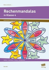 Meine schönsten Rechenmandalas in Klasse 4