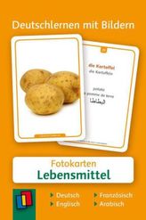 Deutschlernen mit Bildern: Lebensmittel, Fotokarten
