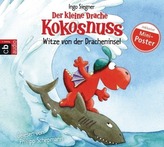 Der kleine Drache Kokosnuss - Witze von der Dracheninsel, Audio-CD. Bd.1