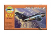 Model MiG-15 bis/Lim-2  1:72 15x14cm v krabici 25x14,5x4,5cm