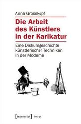 Die Arbeit des Künstlers in der Karikatur