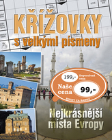 Křížovky s velkými písmeny Nejkrásnější místa Evropy