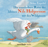 Die wunderbare Reise des kleinen Nils Holgersson mit den Wildgänsen, 2 Audio-CDs
