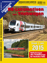 DB-Lokomotiven und Triebwagen - Stand 1. Juli 2015