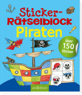 Sticker-Rätselblock Piraten