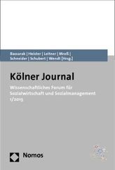 Kölner Journal, Wissenschaftliches Forum für Sozialwirtschaft und Sozialmanagement. Nr.1/2013