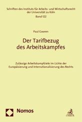 Der Tarifbezug des Arbeitskampfes