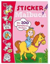 Sticker Malbuch (rosa)