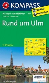Kompass Karte Rund um Ulm