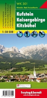 Freytag & Berndt Wander-, Rad- und Freizeitkarte Kufstein, Kaisergebirge, Kitzbühel