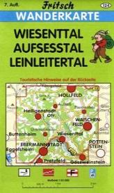 Fritsch Karte - Wiesenttal, Aufseßtal, Leinleitertal