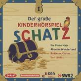 Der große Kinderhörspielschatz, 4 Audio-CDs