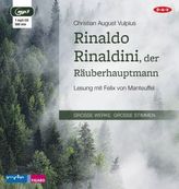 Rinaldo Rinaldini, der Räuberhauptmann, 1 MP3-CD