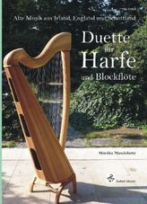 Duette für Harfe und Blockflöte