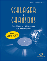 Schlager & Chansons der 20er- bis 40er-Jahre, m. Audio-CD