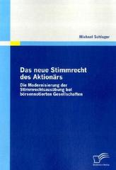 Das neue Stimmrecht des Aktionärs