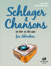 Schlager & Chansons der 50er- bis 70er- Jahre, für Akkordeon