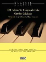 Klassik Klassik, 100 bekannte Originalwerke Großer Meister, für Klavier