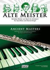 Alte Meister, für Querflöte und Klavier/Orgel, Querflötenstimme