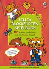 Lillis Blockflöten Spielbuch, m. Audio-CD