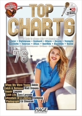 Top Charts, m. Playback-Audio-CD. Bd.76