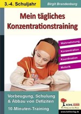 Kohls Konzentrationstraining, 3./4. Schuljahr