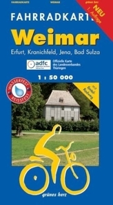 Fahrradkarte Weimar