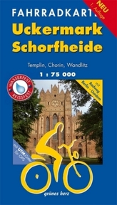 Fahrradkarte Uckermark, Schorfheide